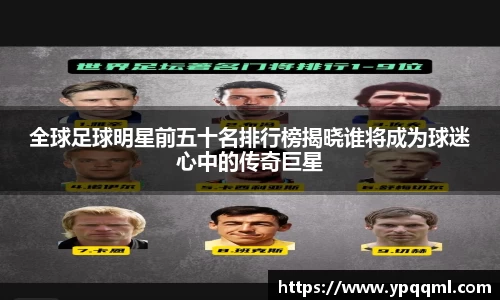 全球足球明星前五十名排行榜揭晓谁将成为球迷心中的传奇巨星